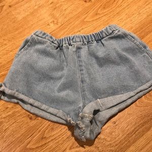 Jean shorts